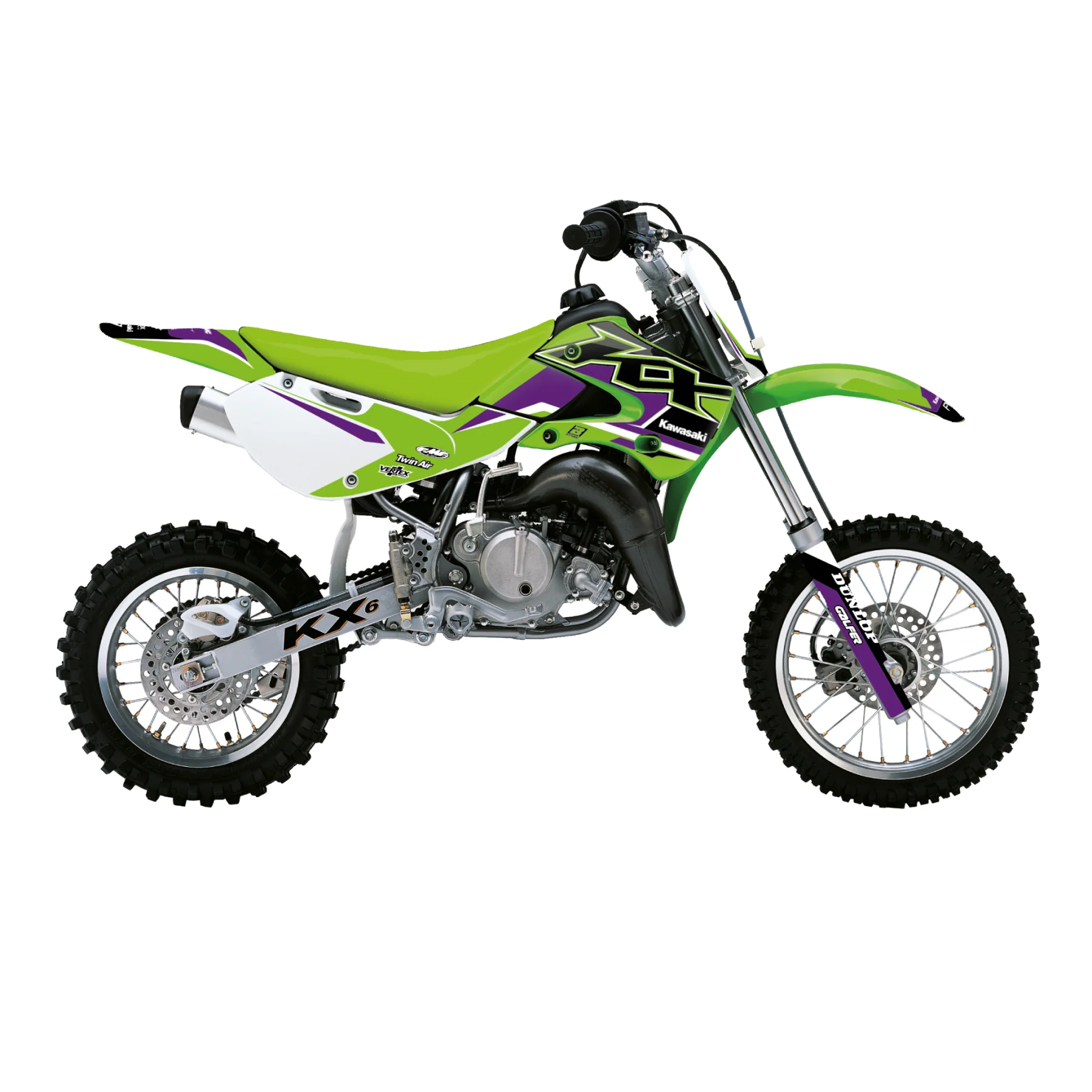 00-24 KX65 DREAM5 GRAPHIC KIT, BLACKBIRD DECAL KIT 2404AB