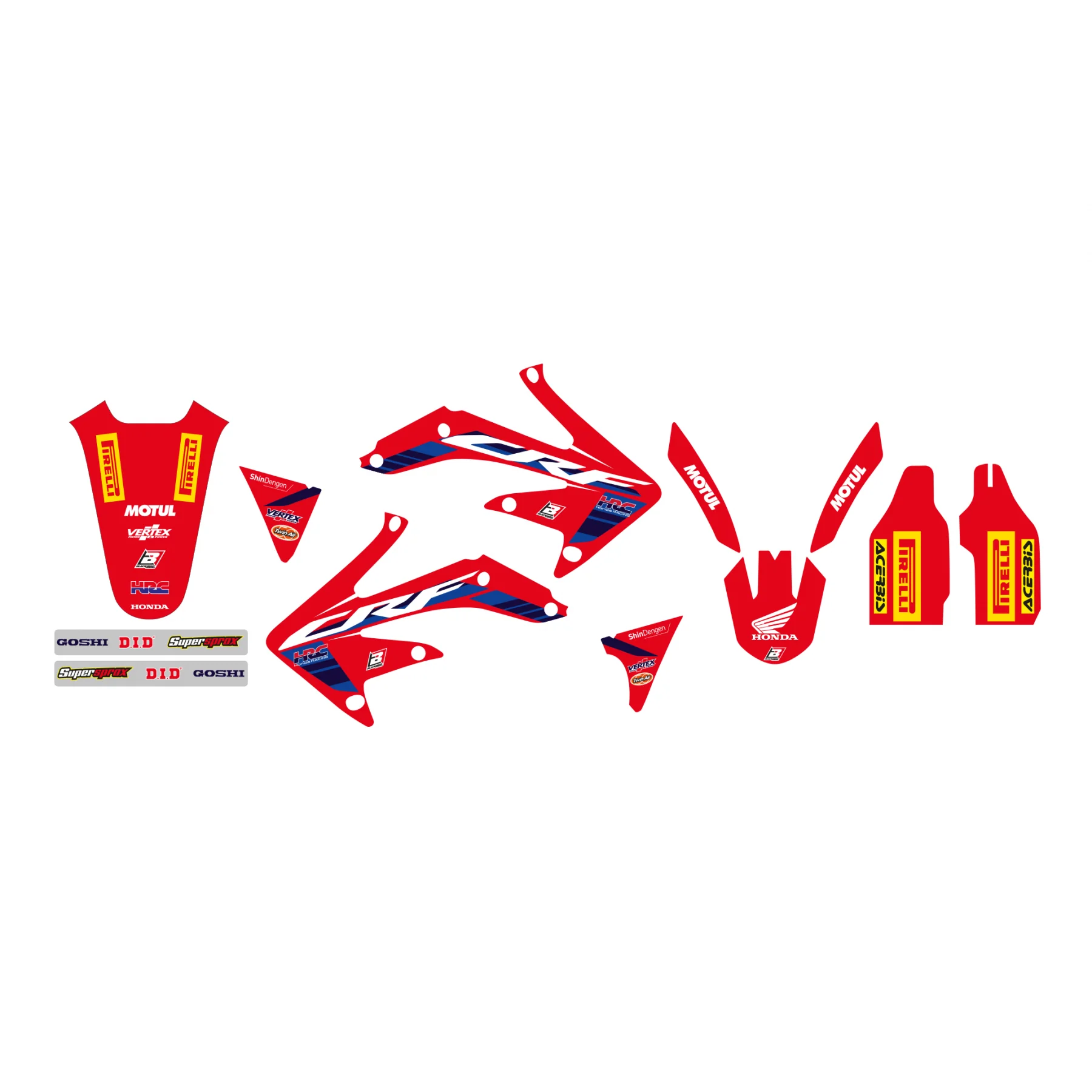 05-08 CRF450 HONDA HRC, BLACKBIRD 8134R22 TEAM HRC - Image 2