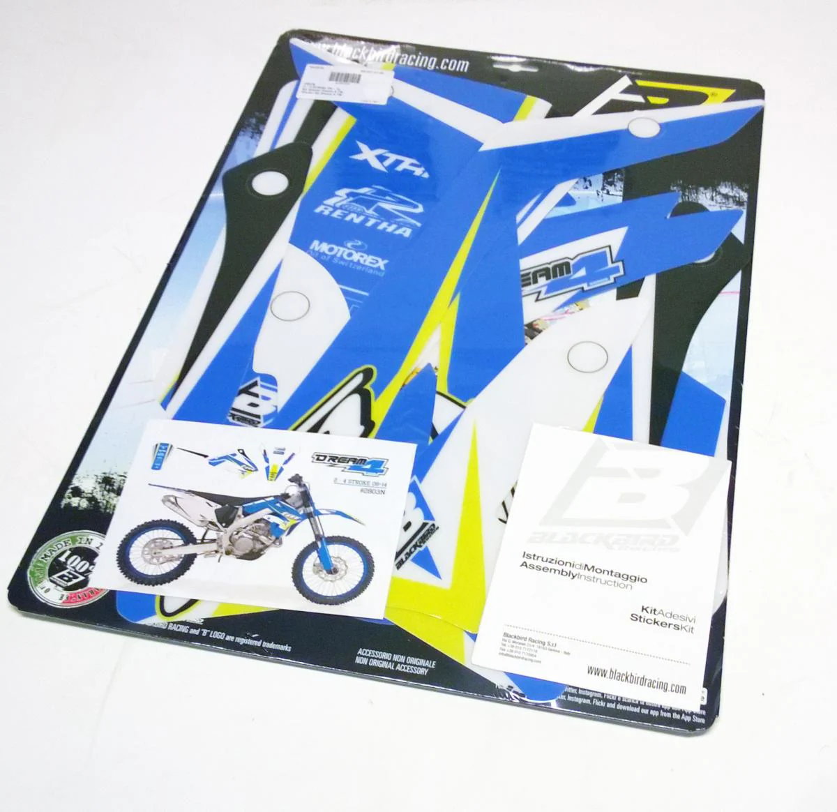 08-14 TM DREAM 4 GRAPHIC, BLACKBIRD DECAL SET 2803N - Image 3