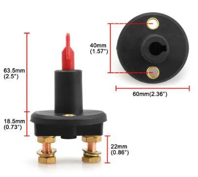12V 300A BATTERY ISOLATION KILL SWITCH - Image 3