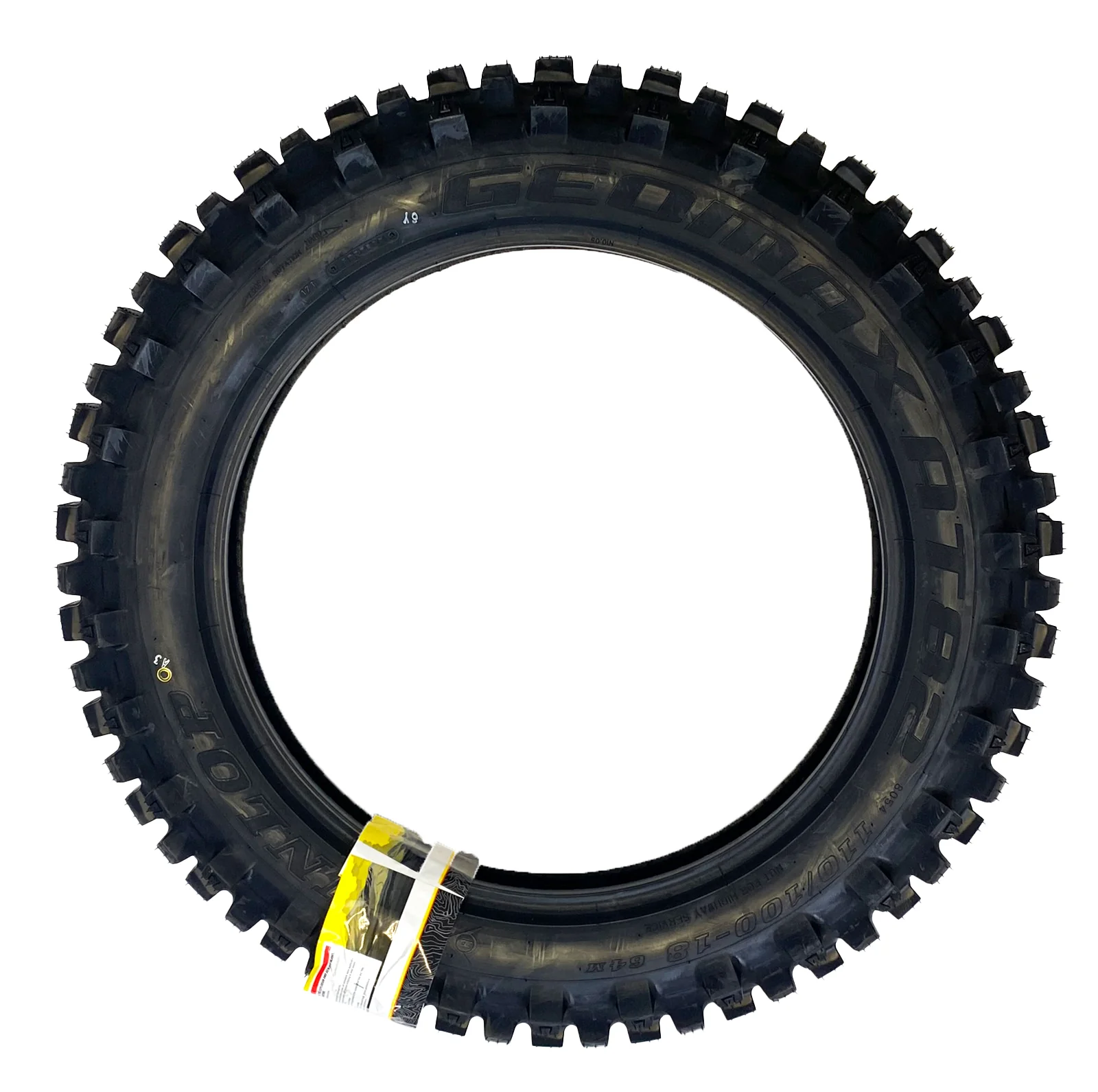 18-110/100 64M GEOMAX AT82 ENDURO MX TYRE 640314 - Image 2