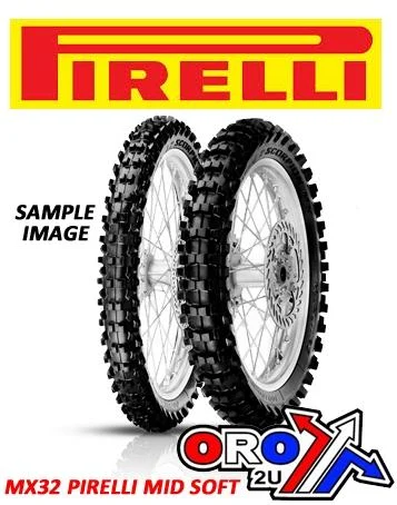 19-120/90 MX32 MID SOFT, PIRELLI TYRE 3842500 - Image 2