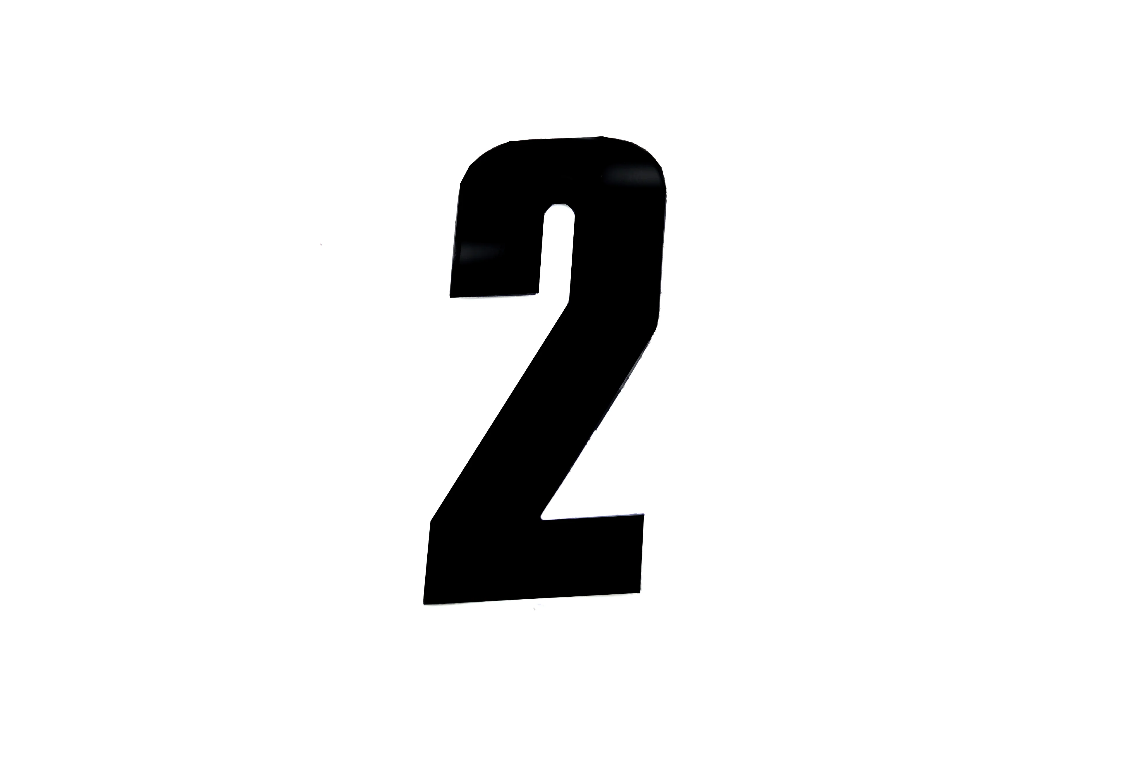 2 BLACK 4.5inc 11cm PK/20 - Image 2