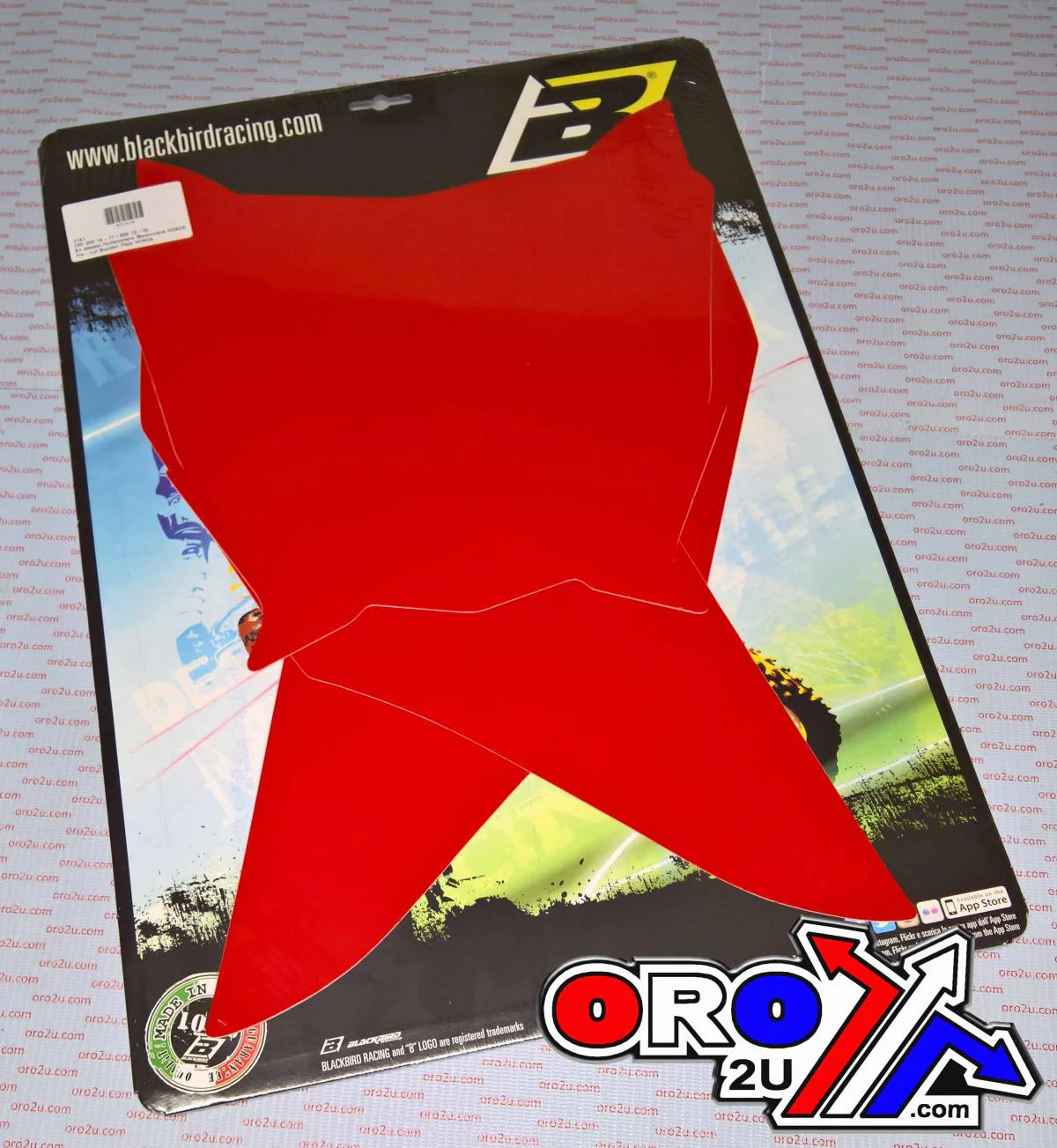 2017-20 CRF450 BACKGROUNDS RED, BLACKBIRD 3141/60 - Image 2