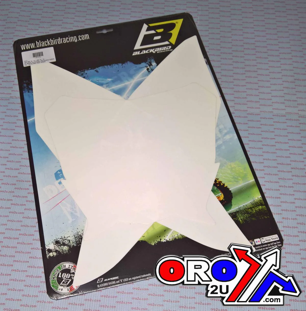 2017-20 CRF450 BACKGROUNDS WHITE, BLACKBIRD 3141/10 - Image 2