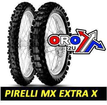 21-80/100 MX EXTRA X PIRELLI, SCORPION TYRE 2133700, NEW NUMBER 2588600 - Image 4