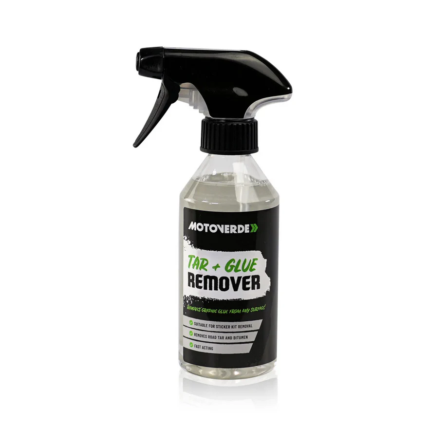 250ml Motoverde Road Tar + Glue Adhesive Remover Spray