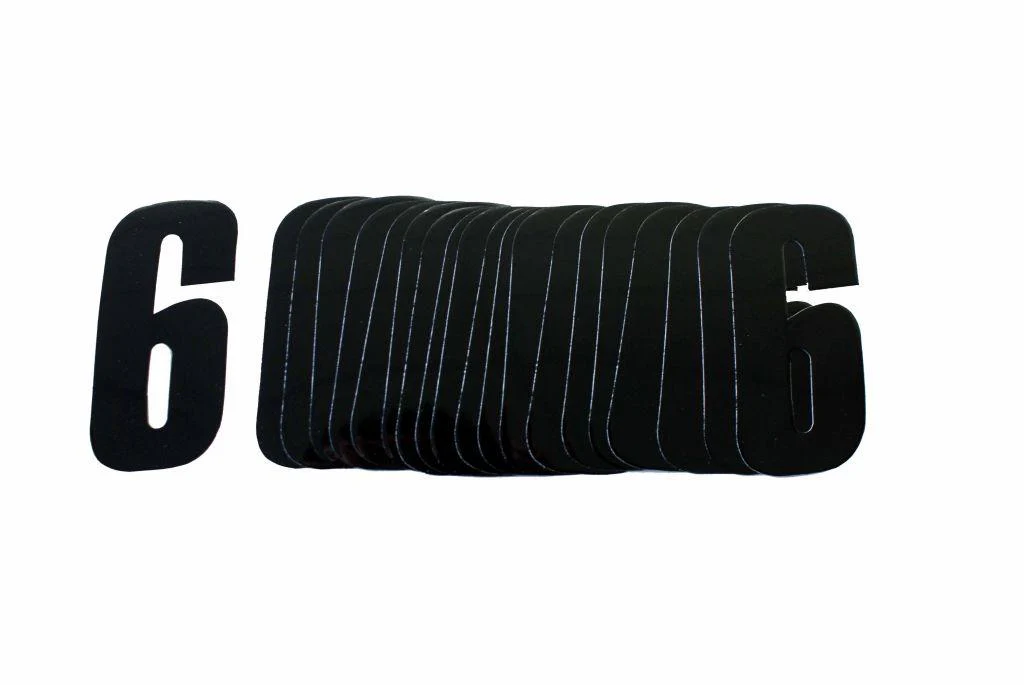 6/9 BLACK 4.5inc 11cm PK20 - Image 2