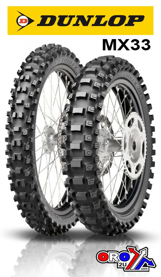 70/100-19 42M TT GEOMAX MX33 F DUNLOP, 636106 - Image 2