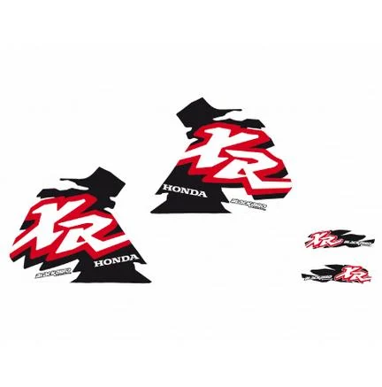 88-99 XR600 98 OEM STYLE, BLACKBIRD DECAL KIT 2106 - Image 3