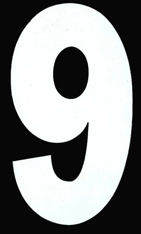 9 WHITE ISDE No9 5.25in