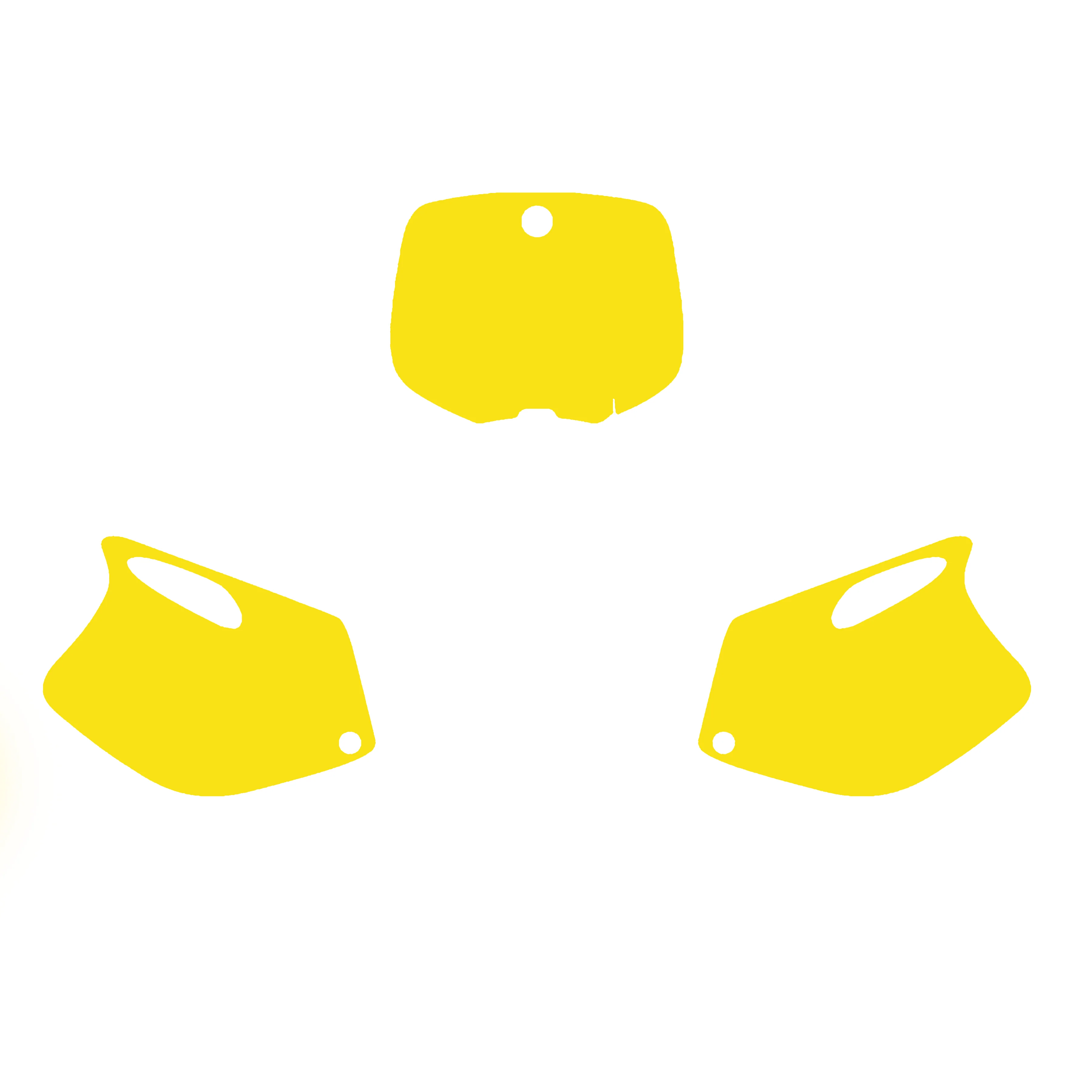 93-97 KTM SX YELLOW BACKGROUNDS, BLACKBIRD 3501/40