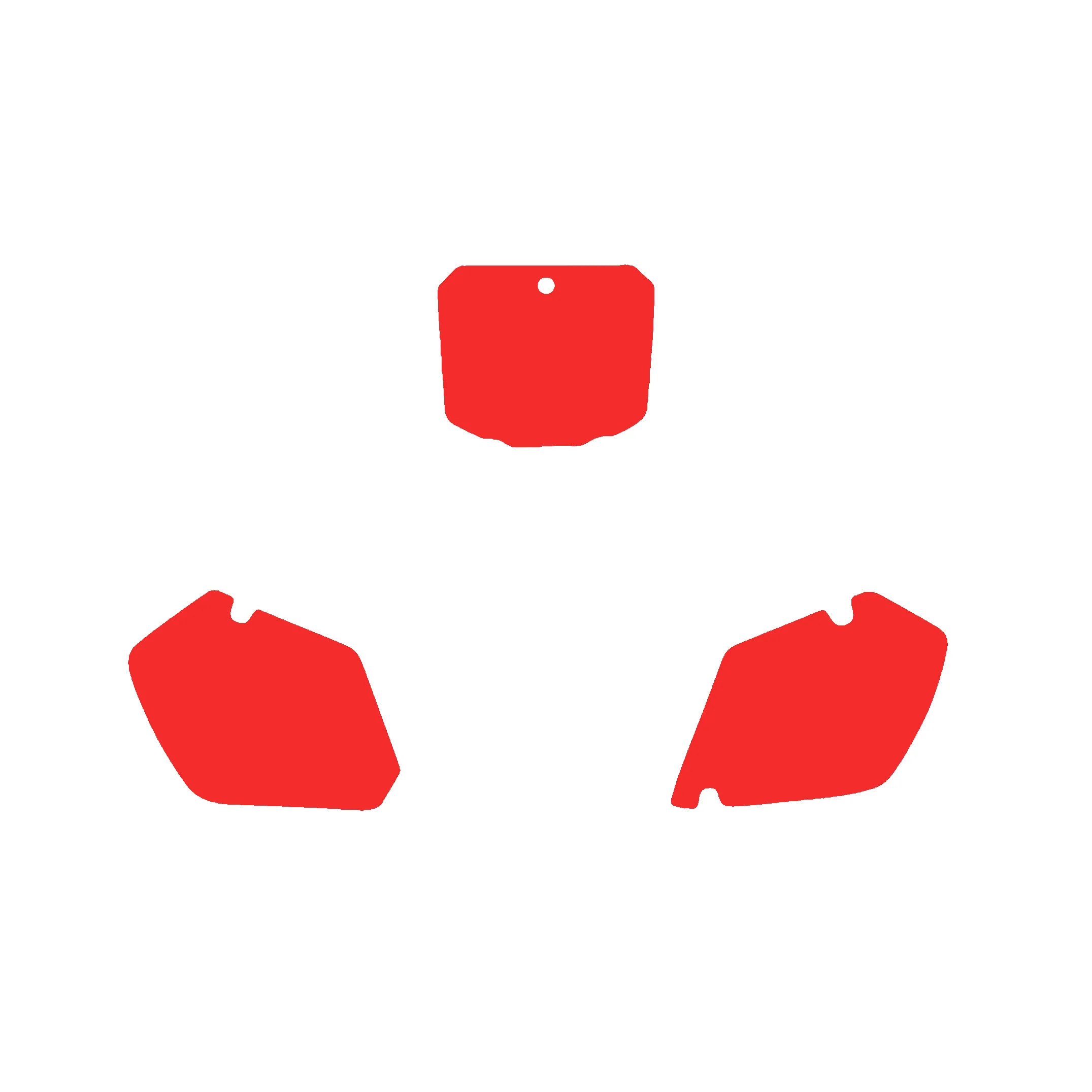 97-99 CR250, 98-99 CR125 RED, PRE-CUT MOTOCROSS BACKGROUND