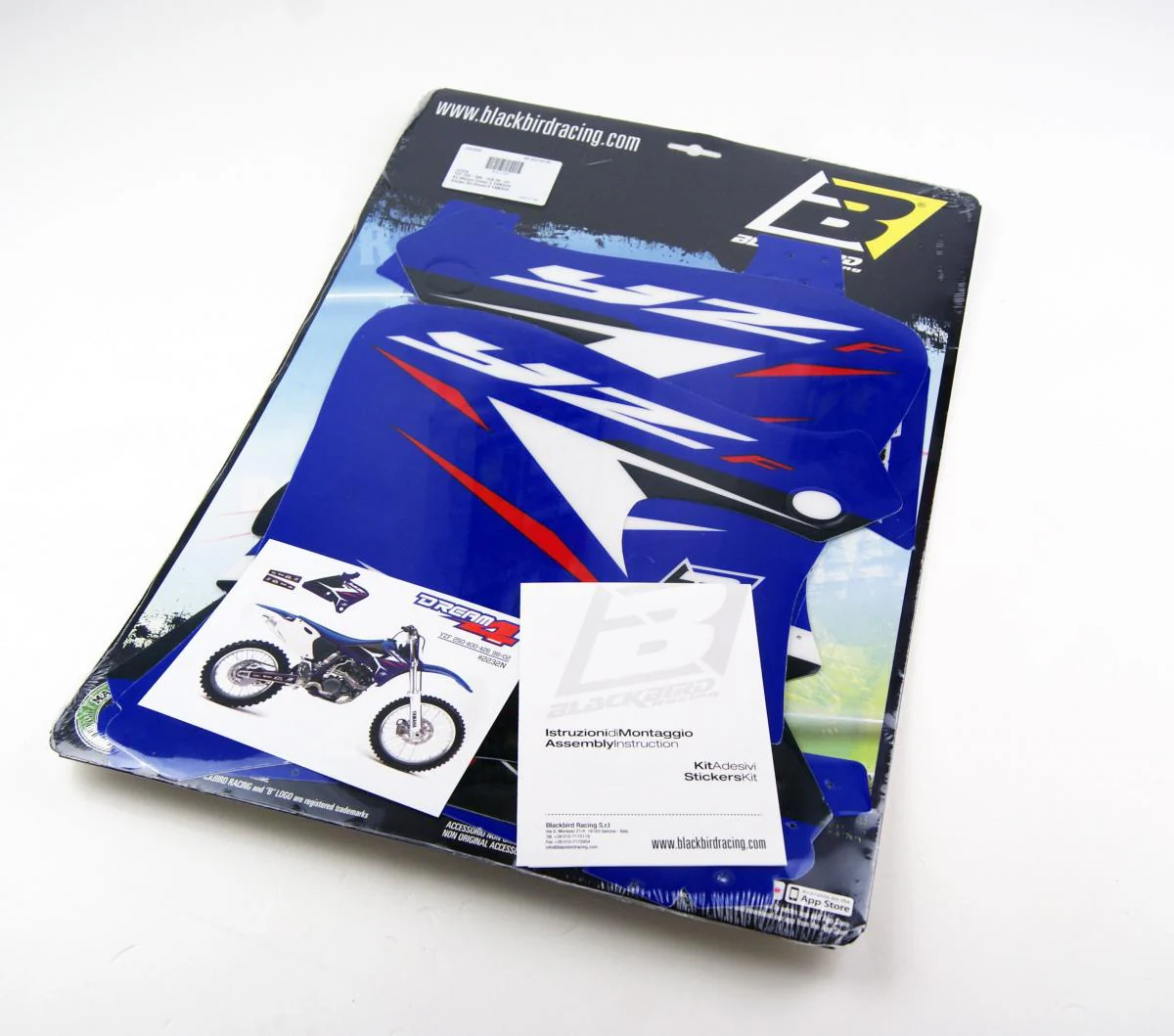 98-02 YZF250 YZF426 DREAM-4, DECAL KIT BLACKBIRD 2232N - Image 3