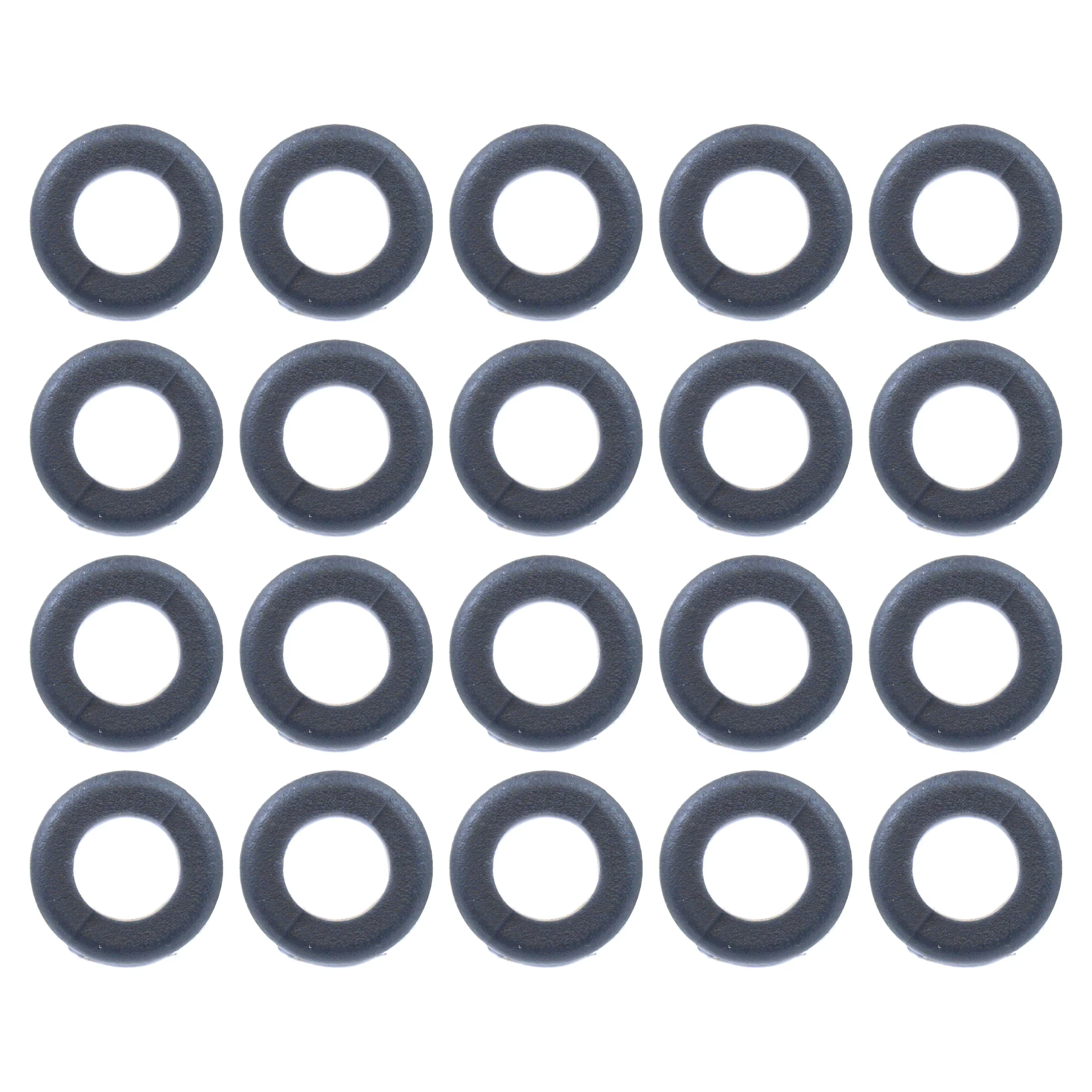 9MM RUBBER GROMMET WIRING, PACK OF 20
