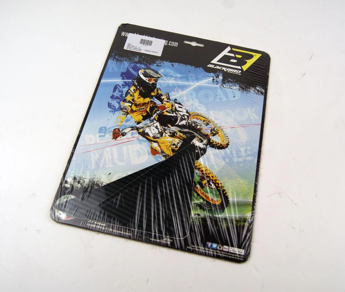 AIR BOX COVER CARBON LOOK, BLACKBIRD 5321 Suzuki RM-Z 250 - Image 2