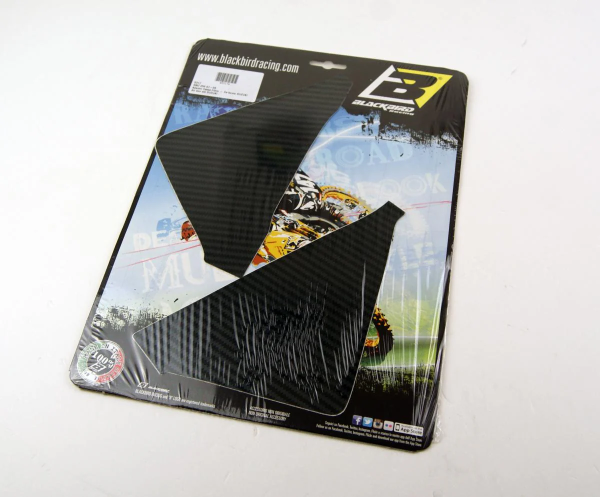 AIR BOX DECAL 07-09 RMZ250, BLACKBIRD 5317 CARBON LOOK, BB5317 - Image 2