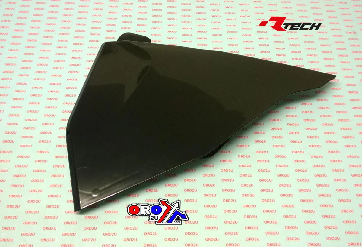 AIR BOX SIDE PANEL 2019-22 KTM SX/SX-F, BLACK, RTECH R-FIKTMNRSX19 - Image 2