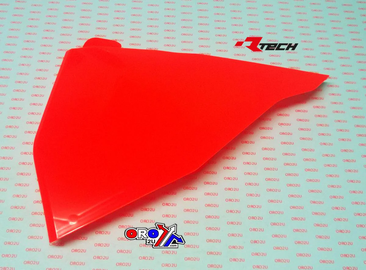 AIR BOX SIDE PANEL 2019-22 KTM SX/SX-F, NEON ORANGE, RTECH R-FIKTMANSX19 - Image 2