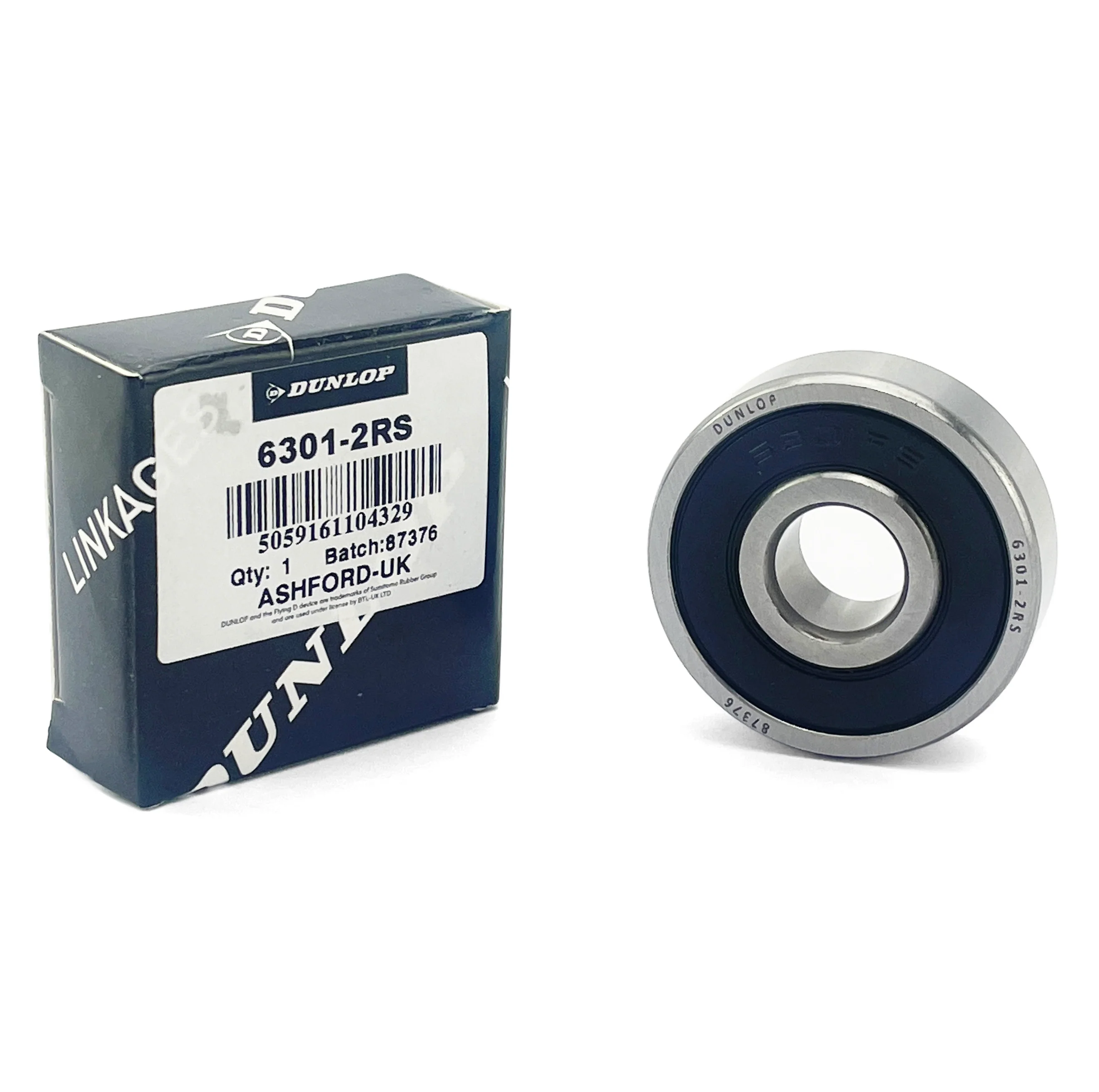 BEARING 6301 2RS DUNLOP 12x37x12 SIZE SEALED EACH - Image 3