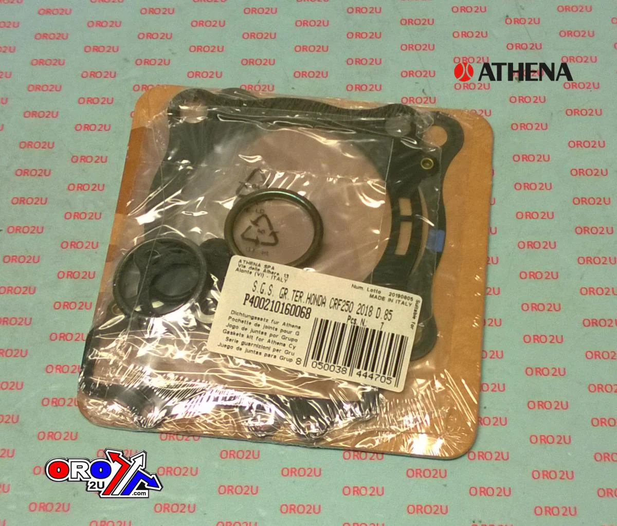 BIG BORE GASKET KIT 18-21 CRF 250 R/RX 85MM, ATHENA P400210160068 289CC - Image 2
