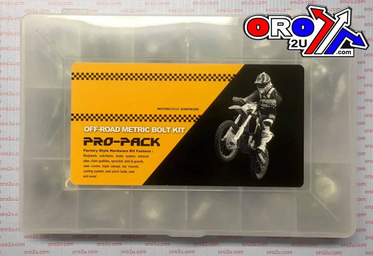 BOLT KIT FACTORY JAPANESE STYL, METRIC OFF ROAD KIT PRO PACK, BKP-02 - Image 2