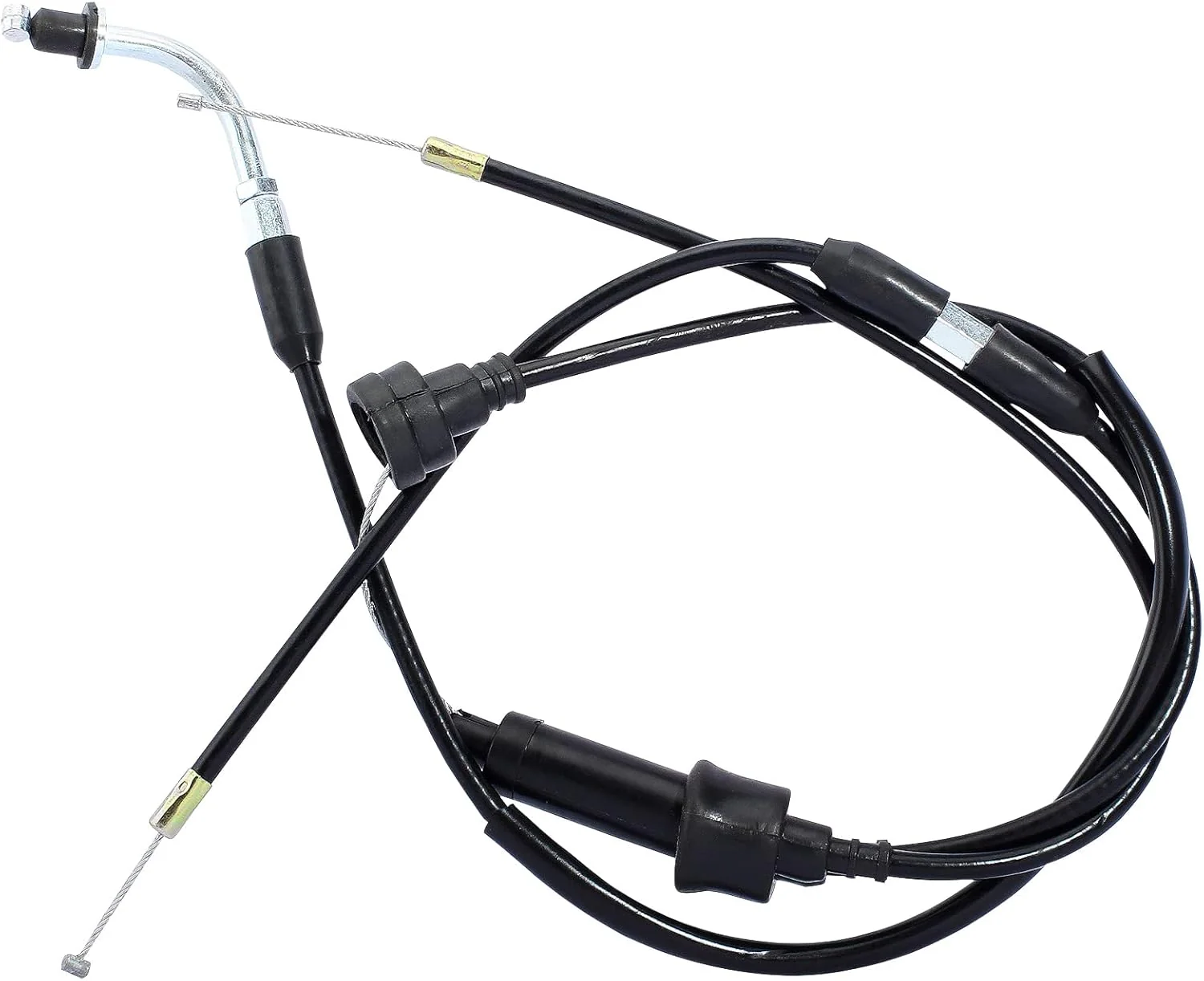 CABLE THROTTLE ASSEMBLY 81-02 YAMAHA PW50 Y-ZINGER PEEWEE 4X4-26311-10-00 - Image 2