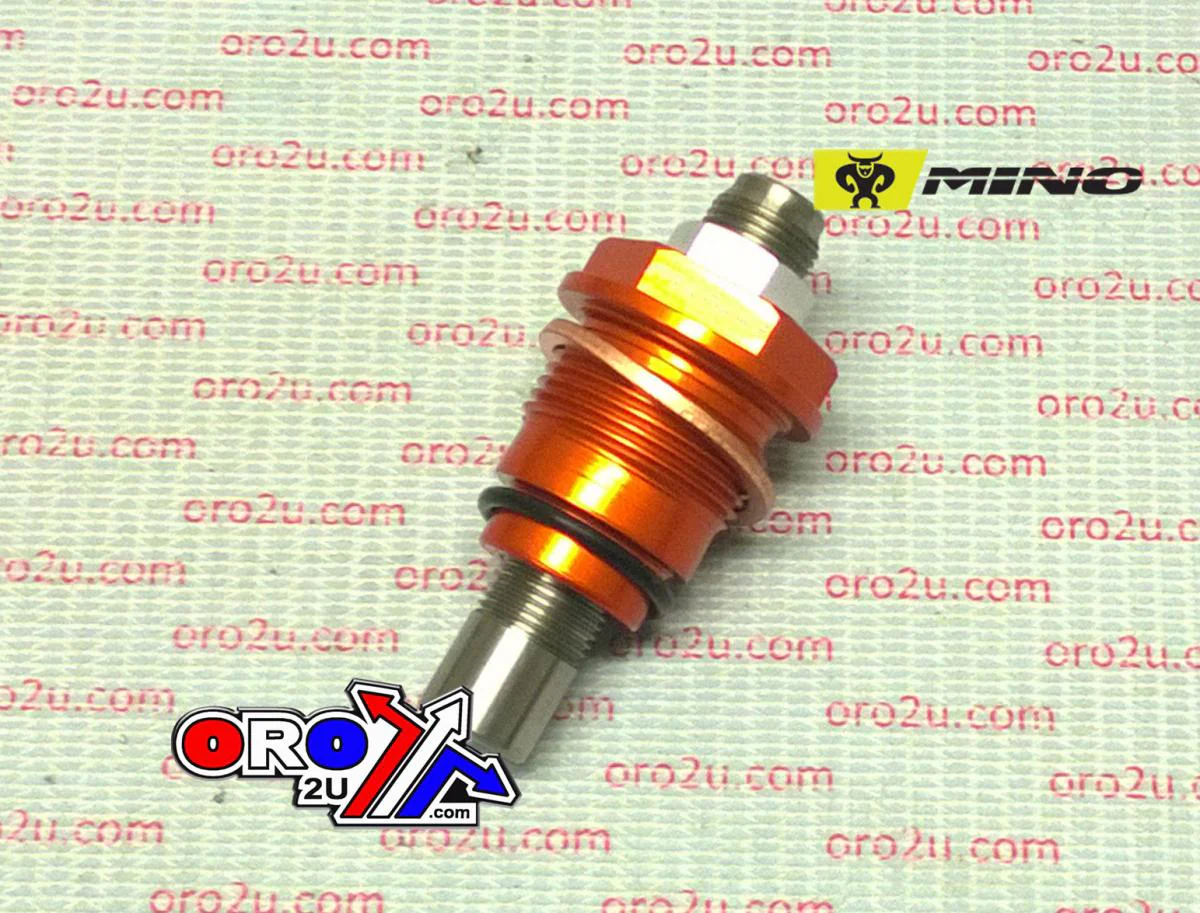 CAM CHAIN TENSIONER KTM 4-ST, ALL MODELS H/D UPGRADE ORANGE, MINO 10-1012 ANODISED ORANGE - Image 2
