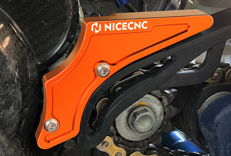 CASE SAVER 2T ORANGE BILLET ALUMINUM 2017-2023 KTM HUSQVARNA GASGAS 250 300 - Image 3