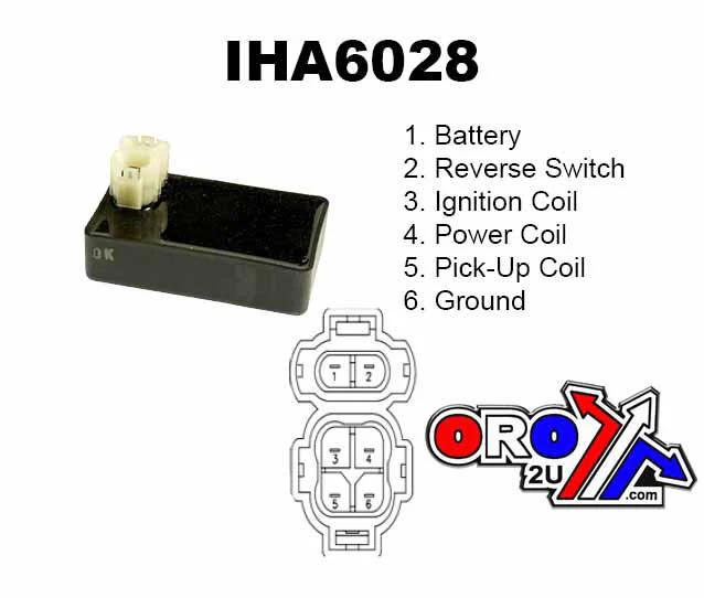 CDI BOX HONDA TRX400EX 99-06, 30410-HN1-003, IHA6028, AT-01002 160-02024 - Image 7