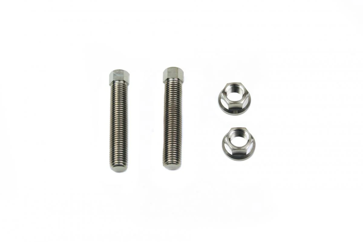 CHAIN ADJUSTER BOLT NUT M10x50, TITANIUM GRADE 5 / PACK OF 2, / OEM P 50304040100 - Image 2