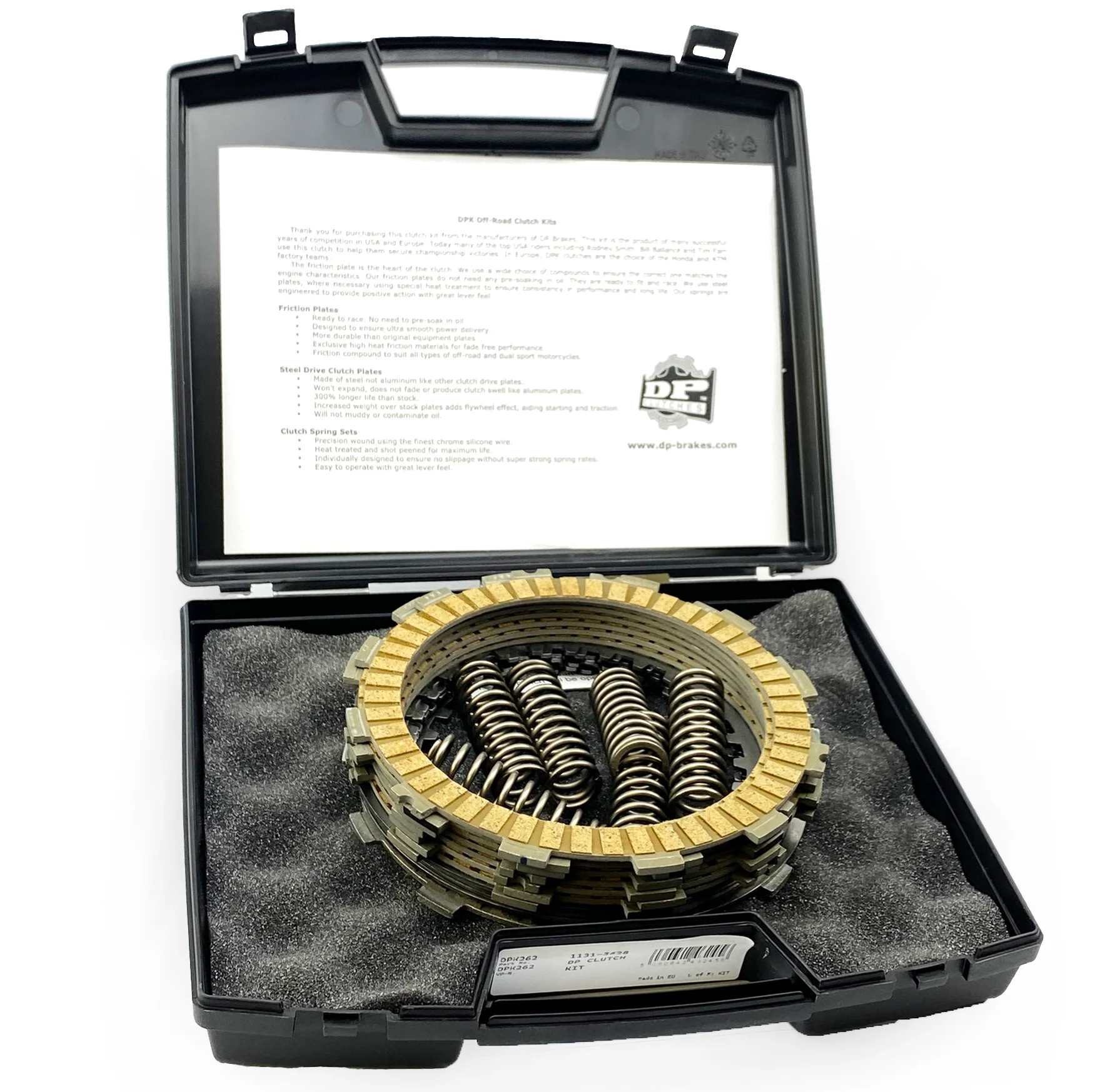 CLUTCH KIT HD HONDA CRF 450R/RX 21-22, DP CLUTCH KIT DPK262 - Image 2