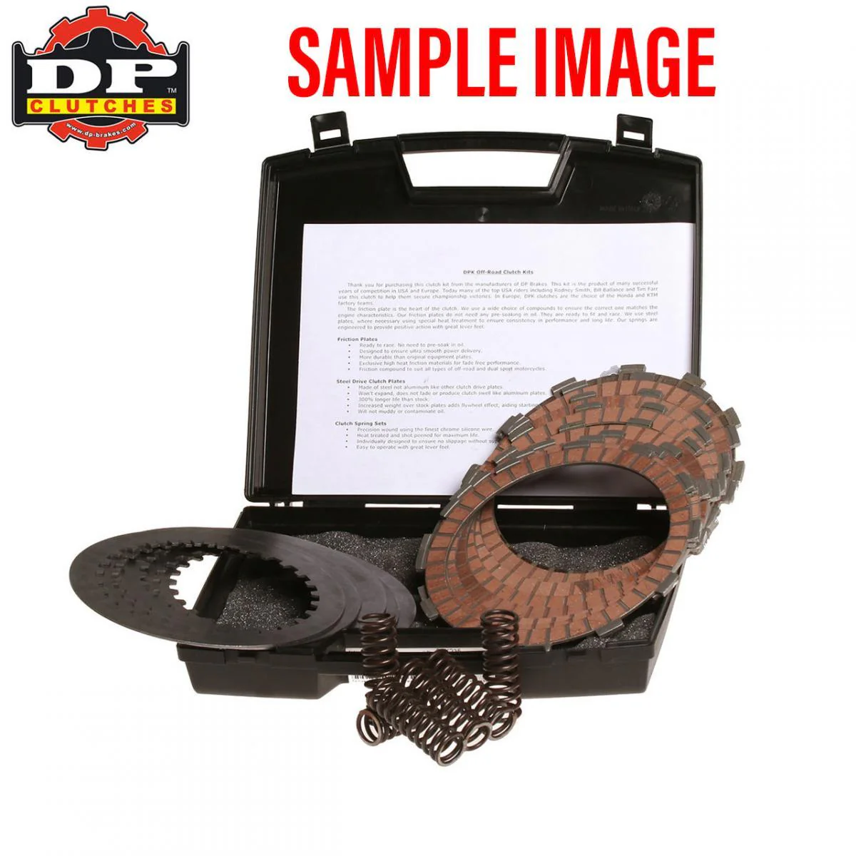 CLUTCH KIT HD YAMAHA YFM 250, DP CLUTCH KIT DPK159