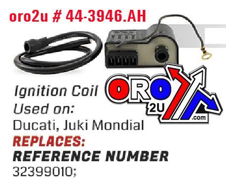 CDI IGNITION COIL 91-05 APRILIA AF1 CLASSIC EUROPA MX PEGASO RED ROSE RS RX ARROWHEAD IMC0005 - Image 2