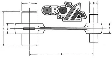 CONNECTING ROD DT250/360, MAZZUCCHELLI BCO0532A, 311-11651-01 - Image 3