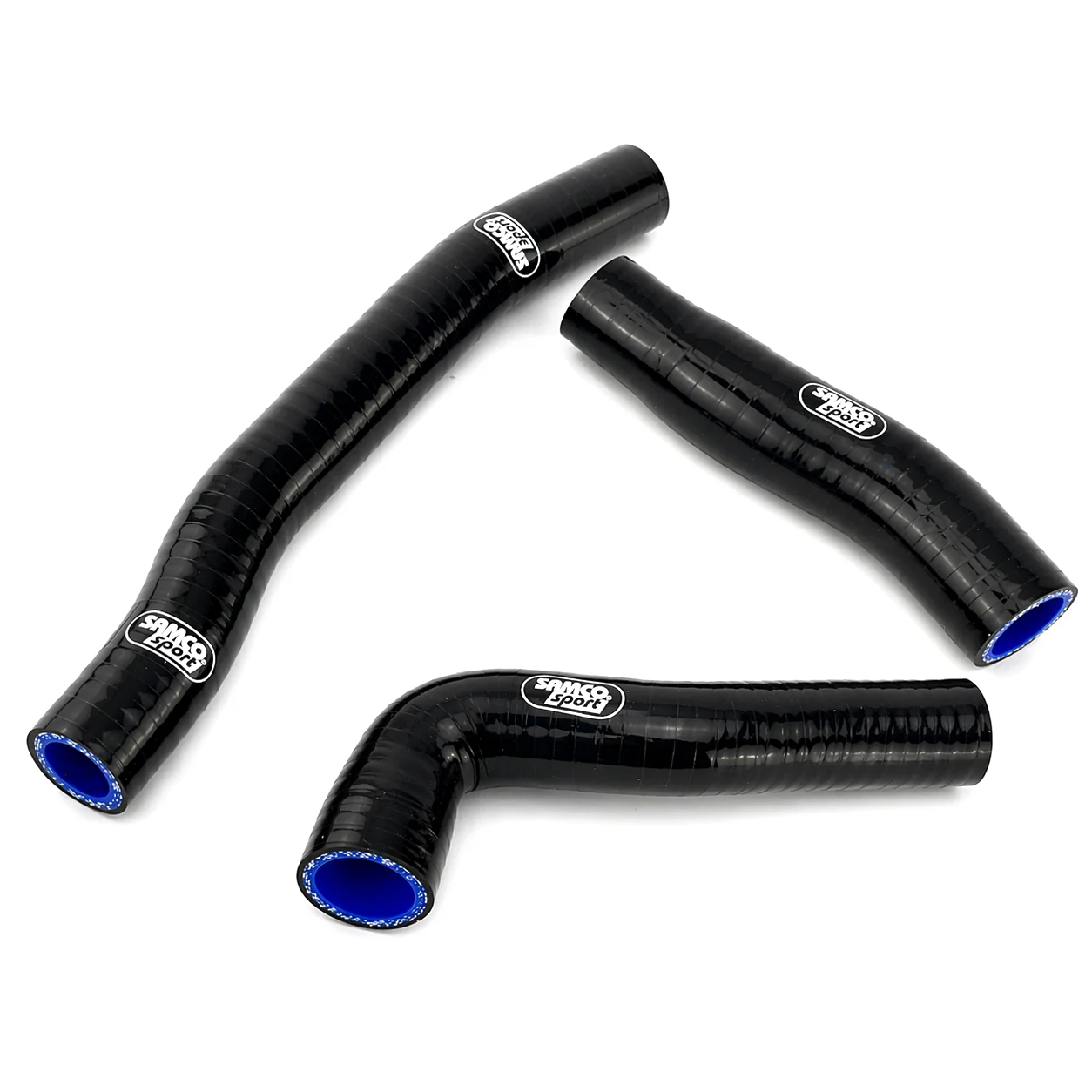 COOLANT HOSE 3 PIECE KIT BLACK 20-23 HUSQ KTM 150 EXC XC-W TPI THERMO BYPASS SAMCO KTM-121-BK