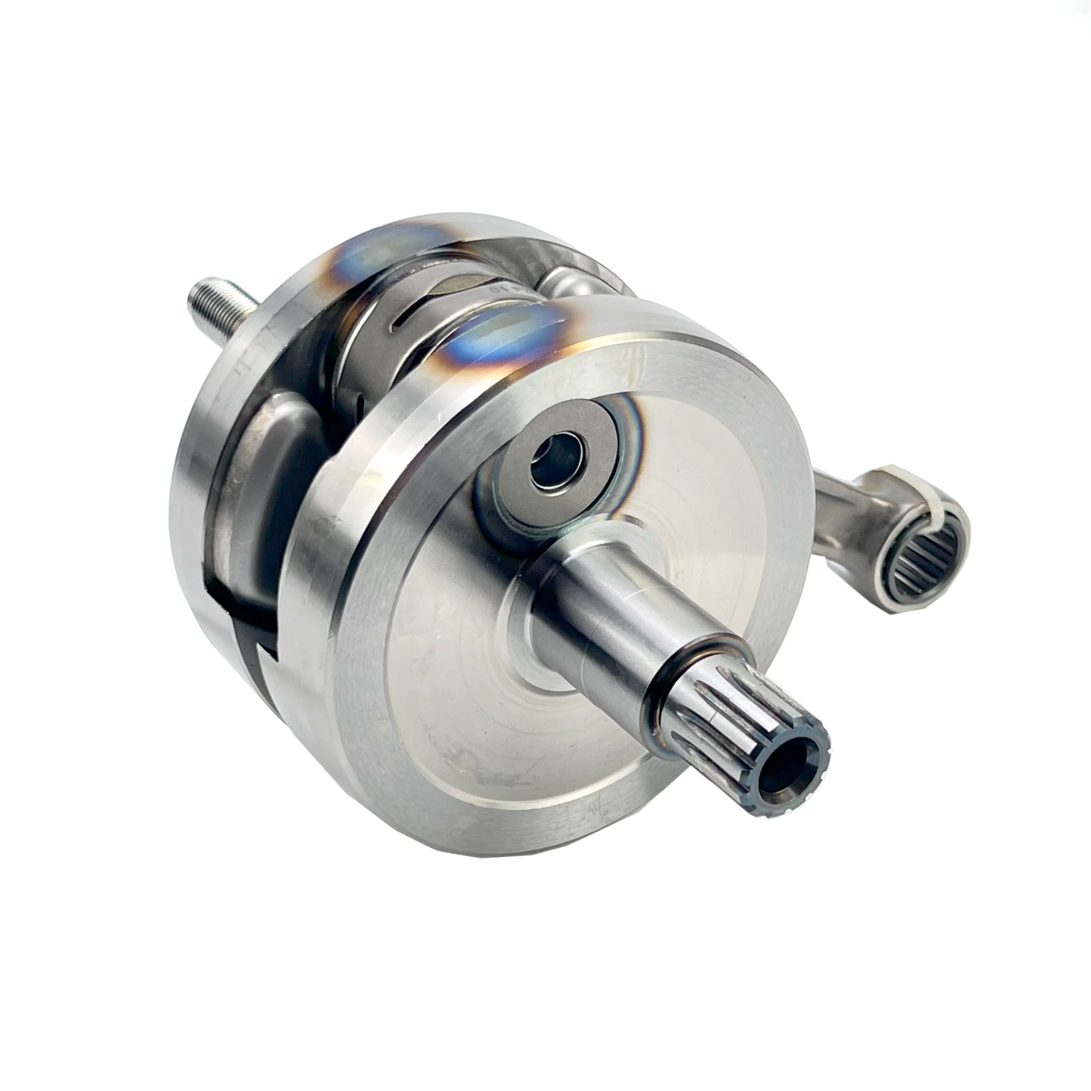 CRANKSHAFT ASSY 22-25 YZ125, WOSSNER CS2077 - Image 2