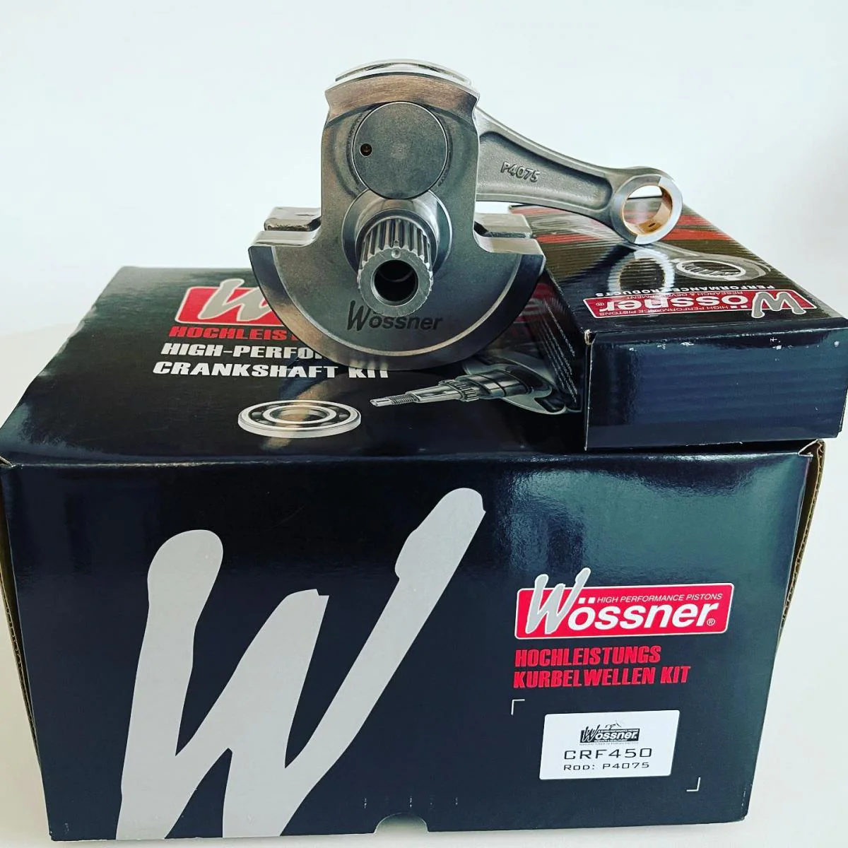 CRANKSHAFT ASSY CRF450R/RX 2017-21, WOSSNER CS4075 HONDA, 13000-MKE-A70 - Image 2