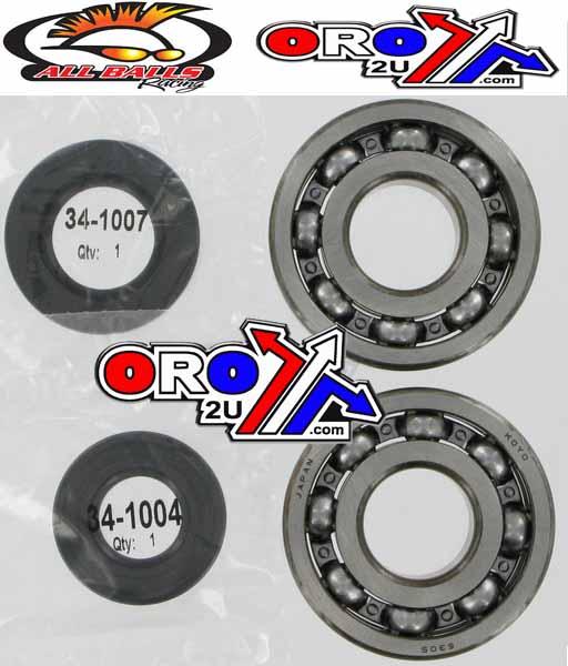 CRANKSHAFT BEARING & SEAL KIT, ALLBALLS 24-1009 KXT250 atv - Image 2
