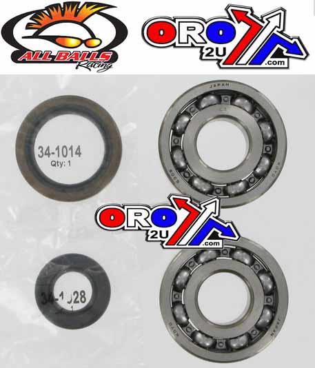 CRANKSHAFT BEARING & SEAL KIT, ALLBALLS 24-1019 RM250 89-93 - Image 2