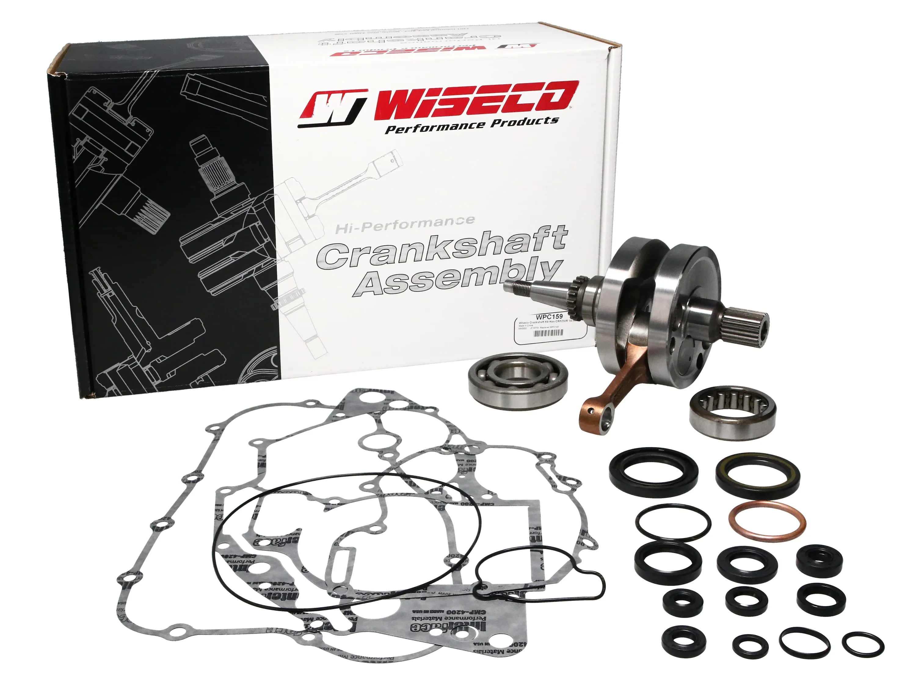 CRANKSHAFT BOTTOM KIT 03-08 KTM 65, WISECO WPC161A REBUILD KIT