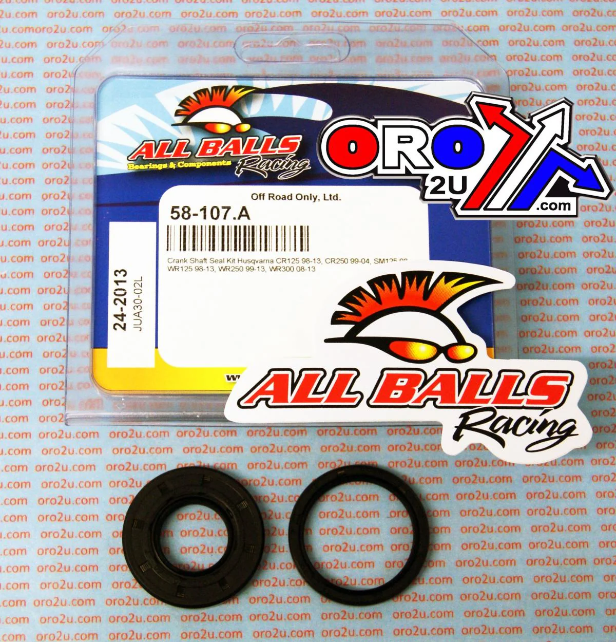 CRANKSHAFT SEAL KIT ALLBALLS, ALLBALLS 24-2013 - Image 3