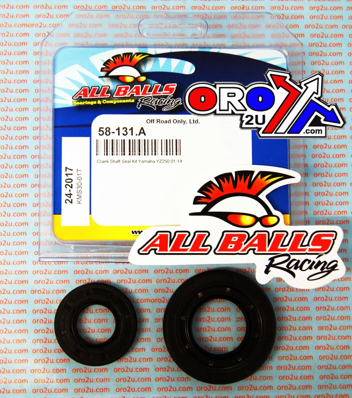 CRANKSHAFT SEAL KIT ALLBALLS, ALLBALLS 24-2017 - Image 2