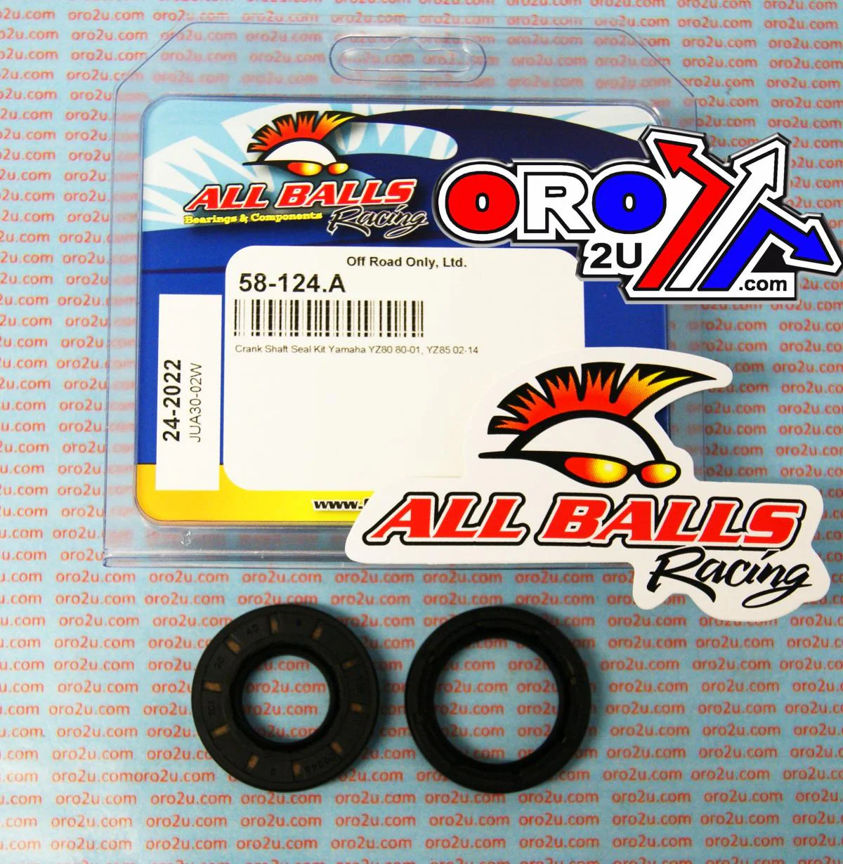 CRANKSHAFT SEAL KIT ALLBALLS, ALLBALLS 24-2022 - Image 3