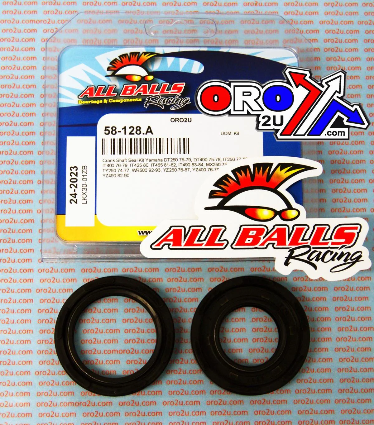 CRANKSHAFT SEAL KIT ALLBALLS, ALLBALLS 24-2023 - Image 3