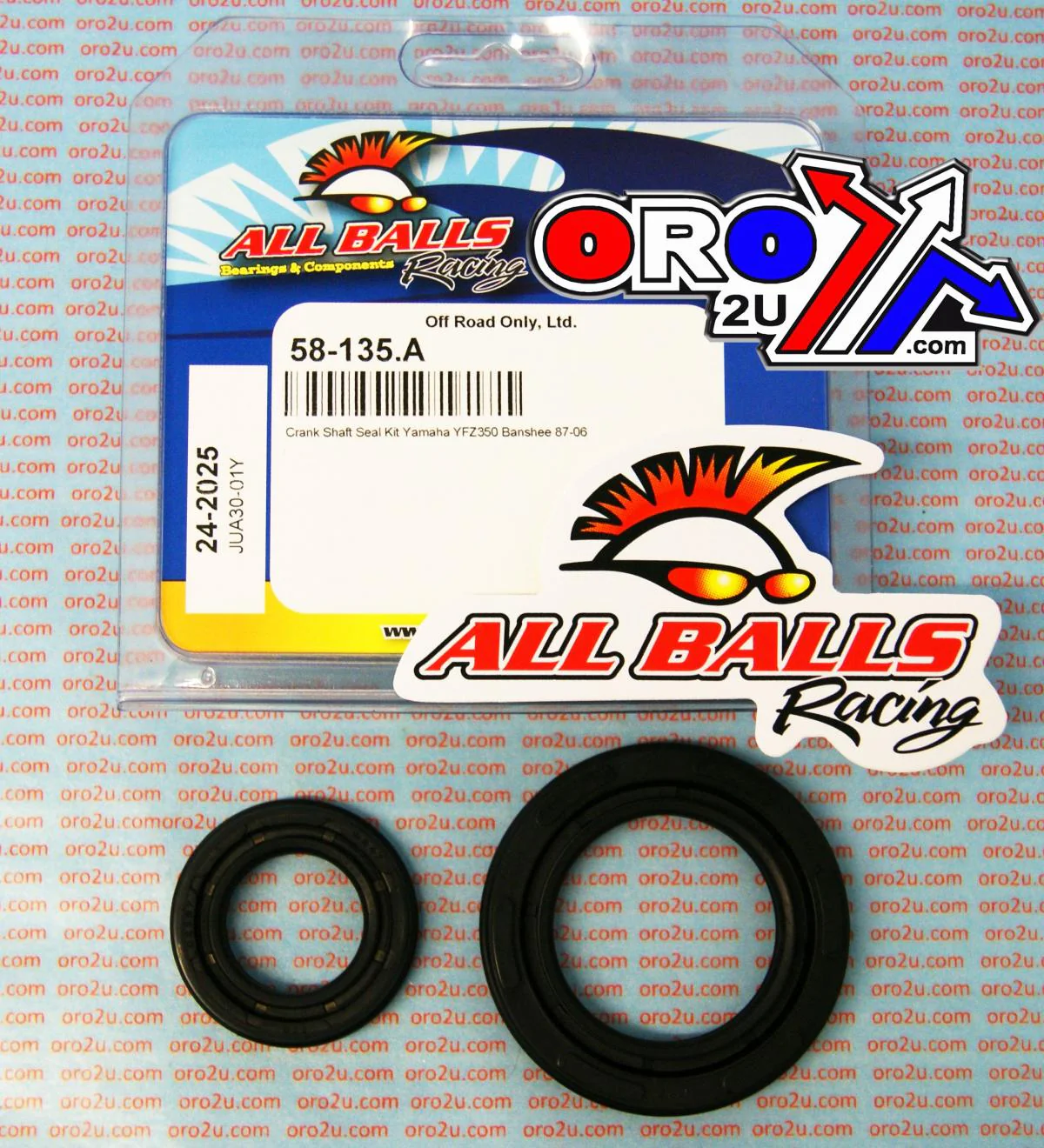 CRANKSHAFT SEAL KIT ALLBALLS, ALLBALLS 24-2025 - Image 3