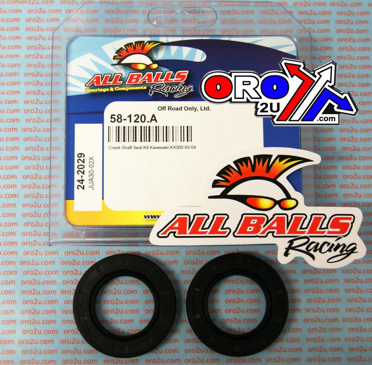 CRANKSHAFT SEAL KIT ALLBALLS, ALLBALLS 24-2029 - Image 4