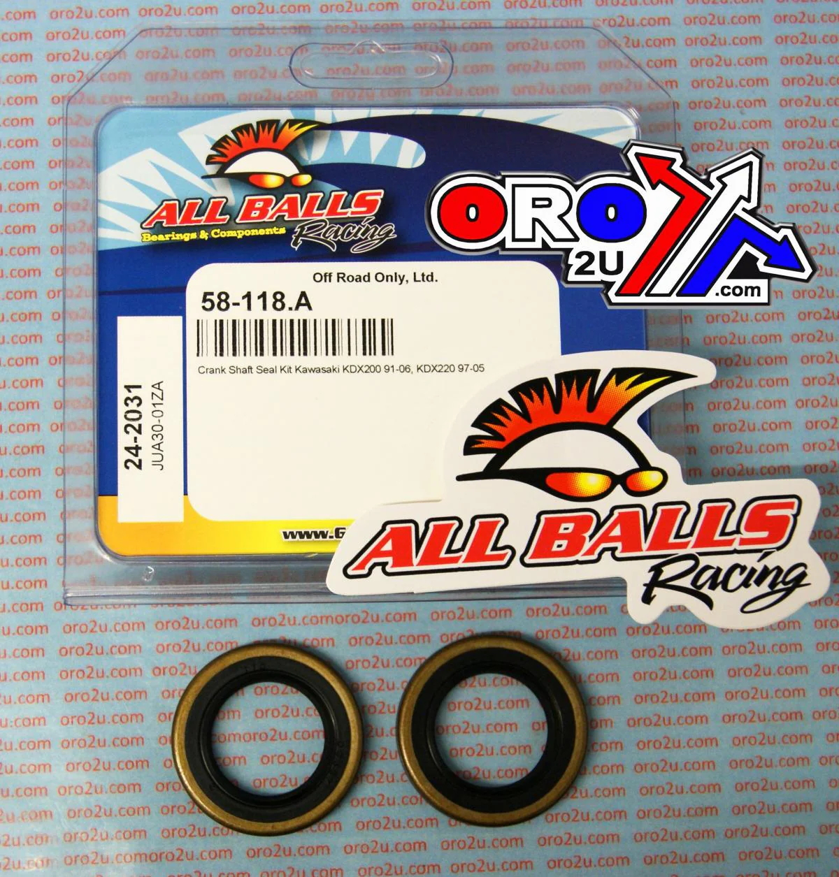 CRANKSHAFT SEAL KIT ALLBALLS, ALLBALLS 24-2031 - Image 3