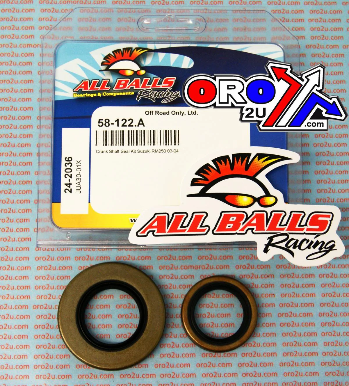 CRANKSHAFT SEAL KIT ALLBALLS, ALLBALLS 24-2036 - Image 3