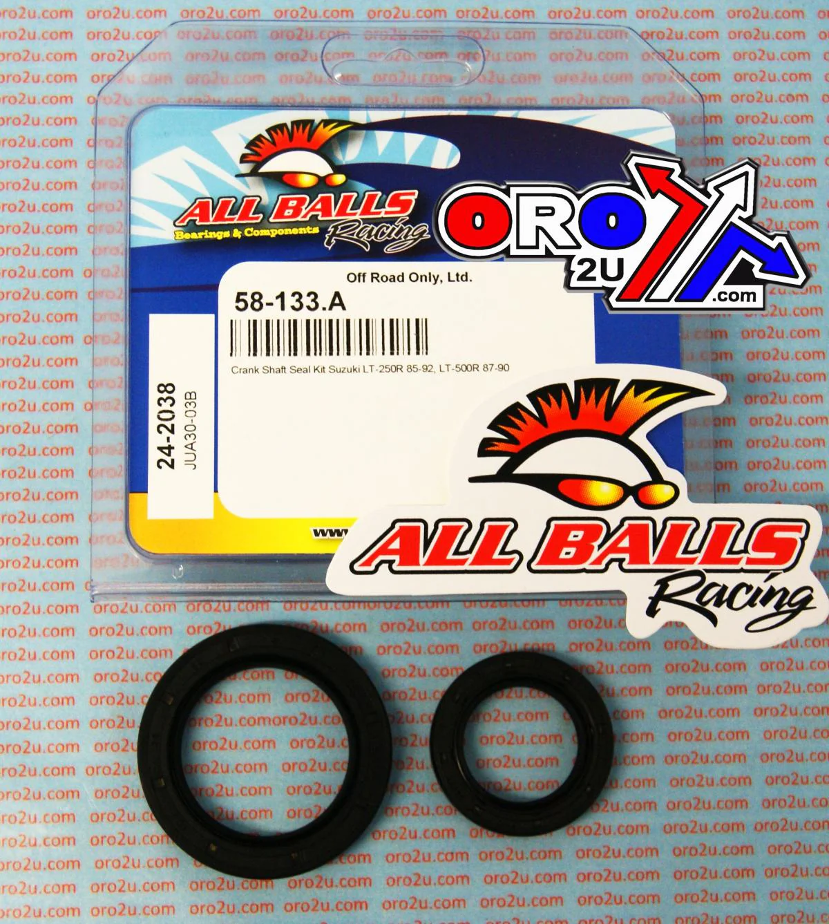 CRANKSHAFT SEAL KIT ALLBALLS, ALLBALLS 24-2038 - Image 3